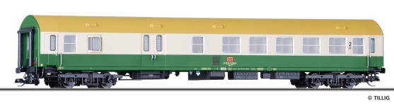Tillig 16499 - TT - Personenwagen 2. Kl. mit Gepäckabteil, DB AG, Ep. V